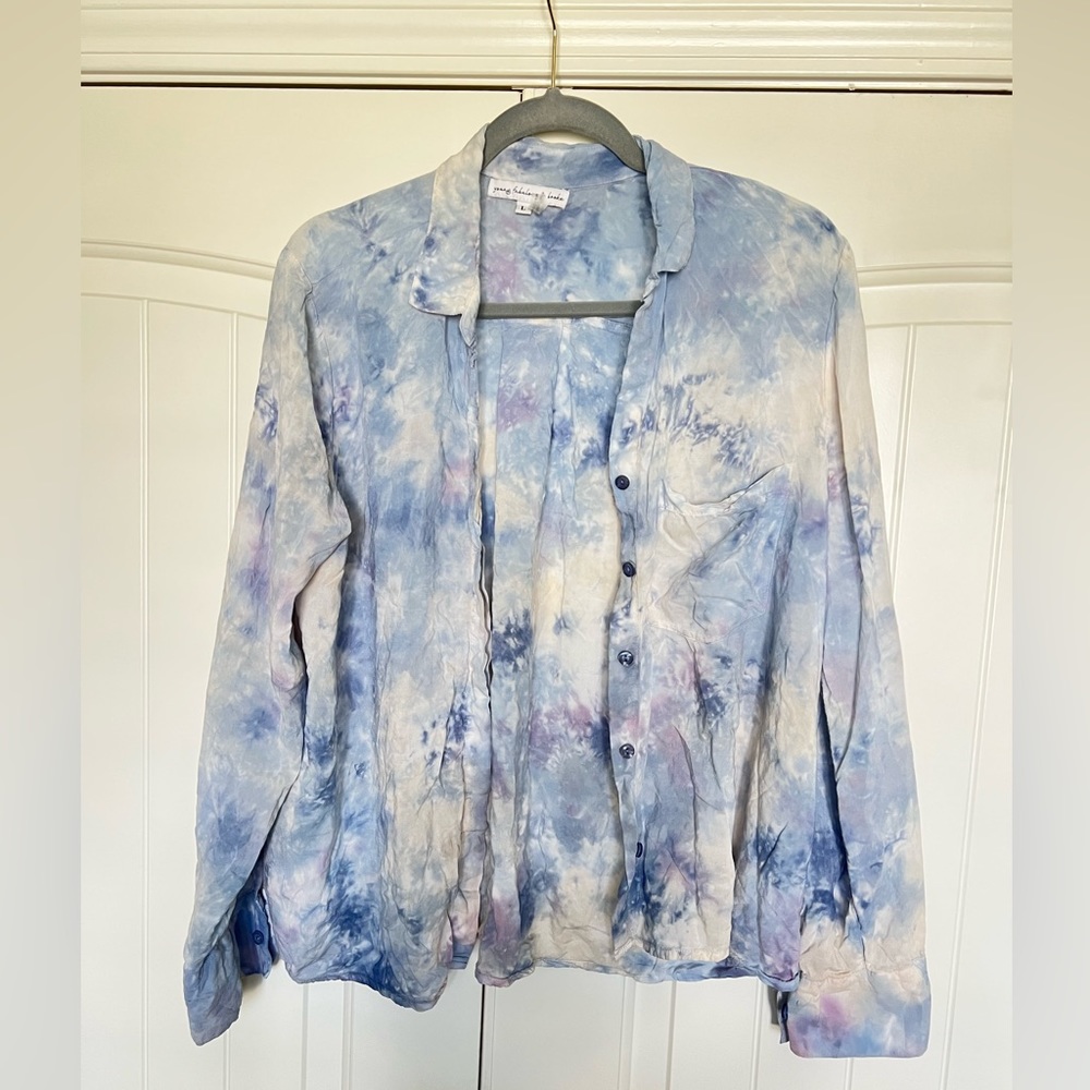 Young, Fabulous & Broke Boyfriend Button down. Large. - Picture 2 of 5
